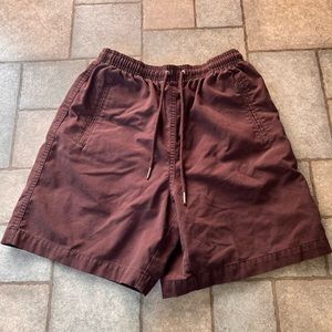 Brown shorts
